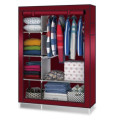 Тканевый шкаф для вещей Storage Wardrobe 88105 складной гардероб 2 секции, 105 х 45 х 170 см