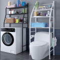 Стойка – органайзер в ванную комнату стеллаж над стиральной машинкой ∙ 3 полки ∙ Черная