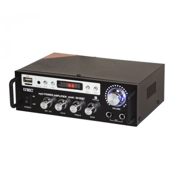 Усилитель звука UKC SN 555 BT с радио и Bluetooth