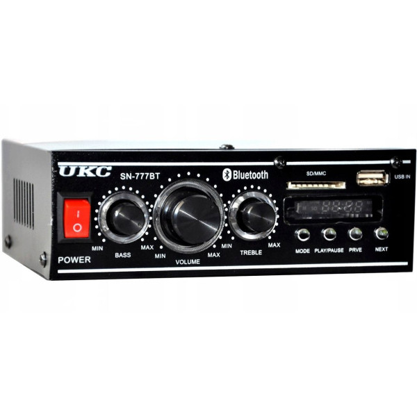 Стерео усилитель UKC SN-777BT с Bluetooth, FM, USB и пультом