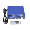 Усилитель мощности звука с Bluetooth и радио UKC SN-3636BT Blue