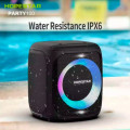 Портативная беспроводная Bluetooth колонка Hopestar Party 100 50Вт Black с влагозащитой IPX7 беспроводным микрофоном и функцией зарядки устройств PowerBank