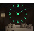 Большие настенные 3D часы светящиеся в темноте ∙ Разборные часы - цифры ‘Cделай сам’ ∙ диаметр от 70 до 150 см