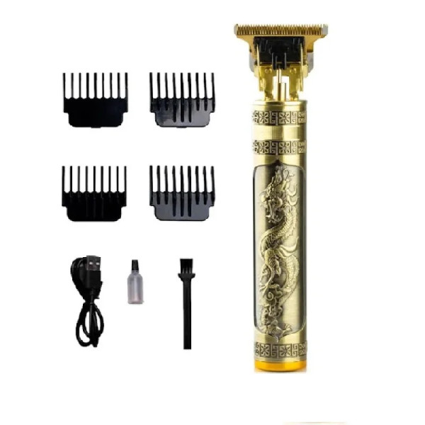 Машинка окантовочная для стрижки волос MAXTOP T9 ∙ Мужской триммер для бороды и усов аккумуляторный с насадками R-429