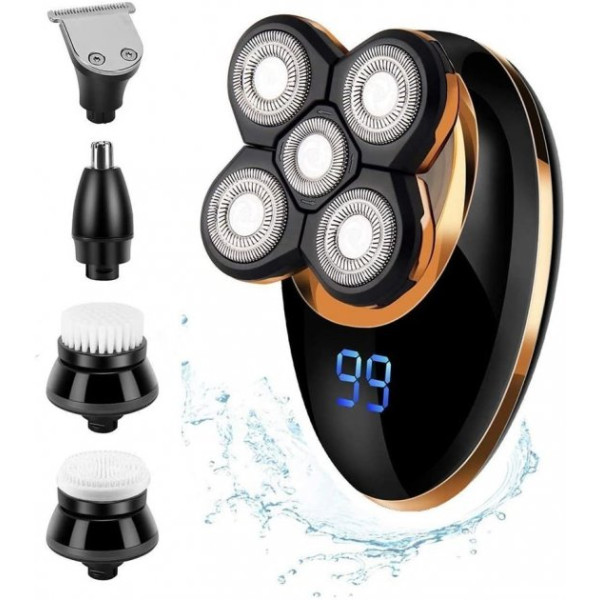 Беспроводная электробритва – триммер для мужчин VGR V-316 влагостойкая для влажного и сухого бритья