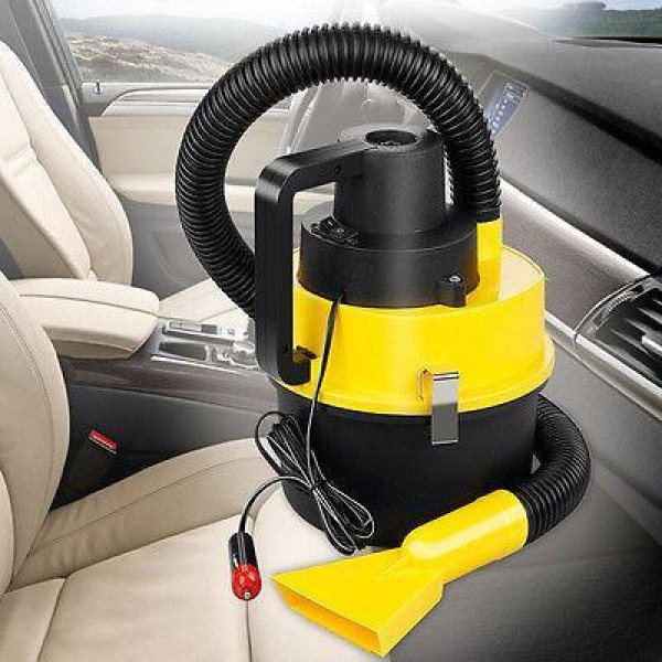 Многофункциональный автомобильный пылесос для сухой и влажной уборки The Black