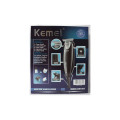 Машинка для стрижки и окантовки волос, бороды Kemei KM-701 проводная с насадками
