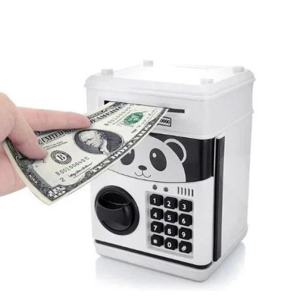 Детский сейф «Панда» Электронная копилка – банкомат с кодовым замком и купюроприемником PANDA!