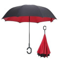 Зонт наоборот Up-Brella Зонт обратного сложения однотонный в чехле