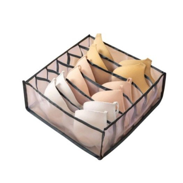 Прозрачный органайзер – кармашки для белья и носков, 6 ячеек