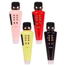 Беспроводной караоке микрофон WSTER WS-271 Bluetooth Колонка – микрофон с функцией записи ∙ Изменение голоса ∙ FM радио ∙ microSD ∙ USB