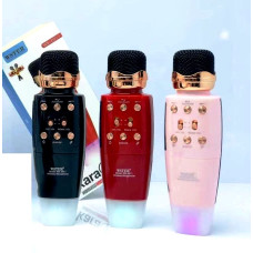 Беспроводной караоке микрофон WSTER WS-2011 4 в 1: Колонка + Микрофон + Телефон + Powerbank ∙ Запись звука ∙ Изменение голоса ∙ FM радио ∙ microSD ∙ USB ∙ Bluetooth