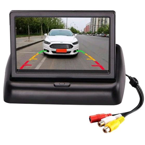 Автомобильный складной монитор в авто для камеры заднего вида 5085 ∙ Экран 5