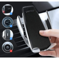Автомобильный держатель телефона с беспроводной зарядкой Smart Sensor S5 ∙ Универсальная подставка для смартфона ∙ Беспроводная зарядка в авто