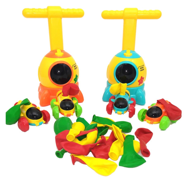 Интерактивная детская игра Воздушные гонки Air Power Car hx1810-1 ∙ Аэромобиль - машинка с шариками и пусковой установкой