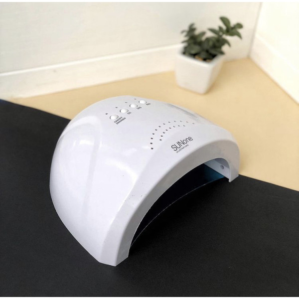 Гибридная лампа для маникюра SUN One UV/LED 48W с диодами двойного действия для полимеризации и сушки ногтей