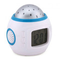 Музыкальные часы – будильник с проектором ночником Звездное небо YUHAI UI-1038