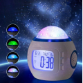 Музыкальные часы – будильник с проектором ночником Звездное небо YUHAI UI-1038