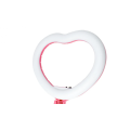 Кольцевая лампа «Сердце» с держателем для телефона 33 см ∙ Селфи-кольцо в форме сердца