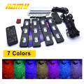 Декоративная RGB подсветка ковриков салона автомобиля Starlights Атмосферные LED лампы «Звездное небо» в авто, с пультом