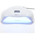 Большая лампа для маникюра UV+LED SUN 5 PRO 72W на две руки для полимеризации и сушки гель-лака, биогеля, шеллака