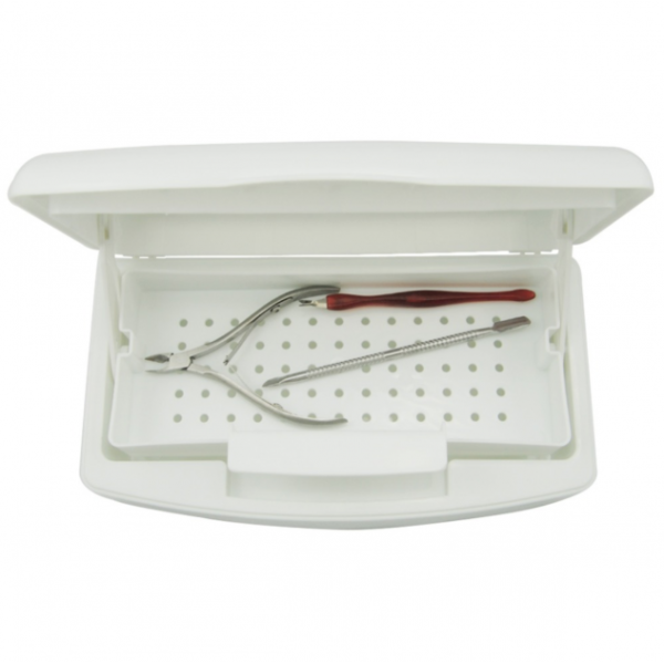 Контейнер для замачивания и стерилизации маникюрных инструментов ∙ Бокс-стерилизатор для дезинфекции