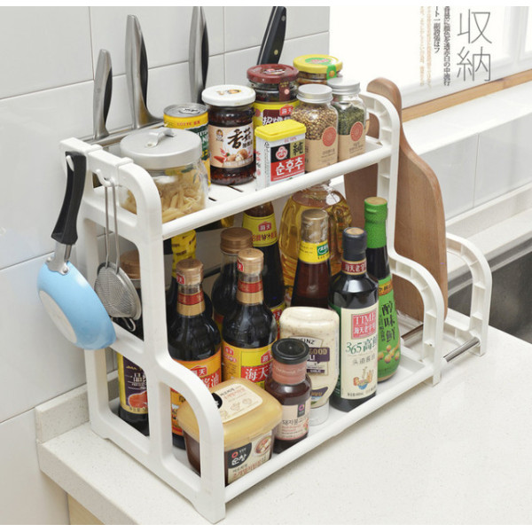 Кухонный органайзер - стойка для специй, масел Kitchen seasoning shelf