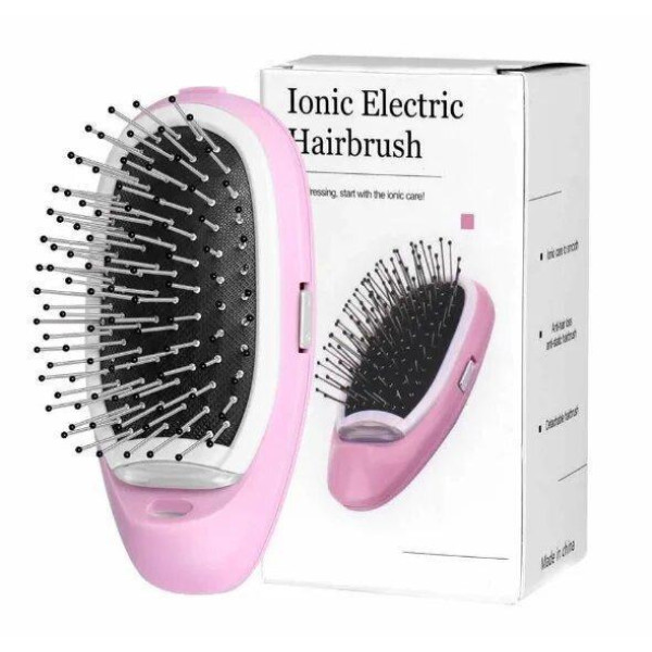 Ионная массажная расческа Ionic Electric Hairbrush ∙ Щетка для волос с функцией ионизации