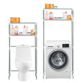 Стеллаж над стиральной машиной в ванную комнату с полками для хранения, 152 х 65 х 25 см