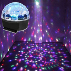 Светодиодный диско шар Led Party Light Magic Ball RGB цветомузыка с пультом ДУ