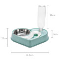 Кормушка с автоматической поилкой для домашних животных Dog Cat Bowl ∙ Миска – автопоилка в форме сердца для кошек и собак