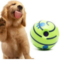 Игрушка для собак со звуком Wobble Wag Giggle хихикающий мяч для игры с собакой