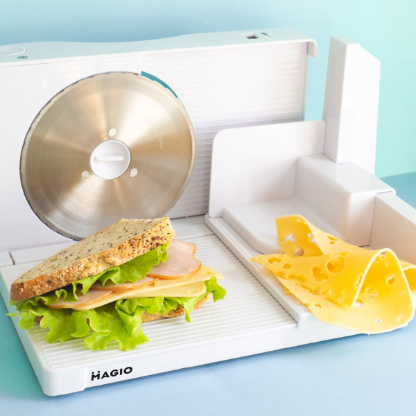 Домашний ручной дисковый слайсер – ломтерезка Magio MG-381