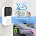 Домофон с WiFi камерой Smart Doorbell X5 ∙ Умный дверной звонок видеозвонок для квартиры