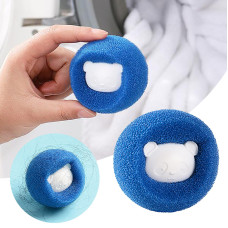 Набор спонжей - мячиков для стирки 5 шт в комплекте · Губки для очищения тканей от шерсти и волос в стиральной машине