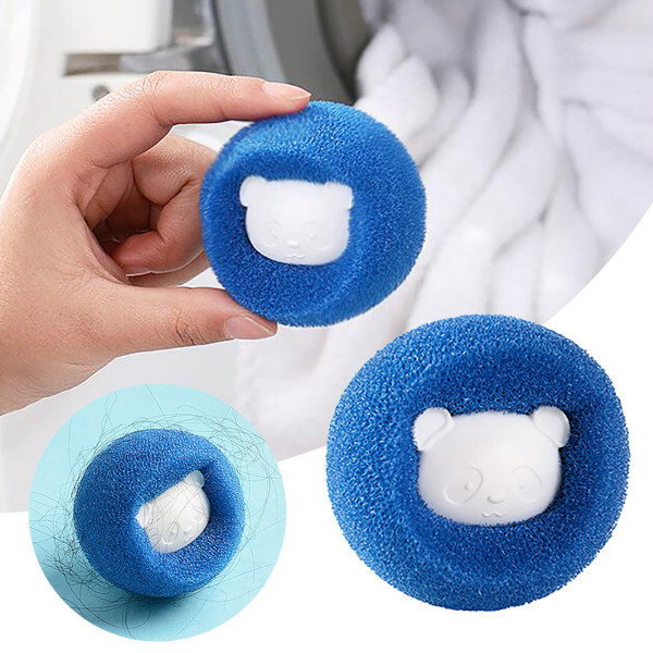 Набор спонжей - мячиков для стирки 5 шт в комплекте · Губки для очищения тканей от шерсти и волос в стиральной машине