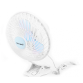 Поворотный вентилятор на прищепке Wimpex WX707 360° настольный портативный, 18 см