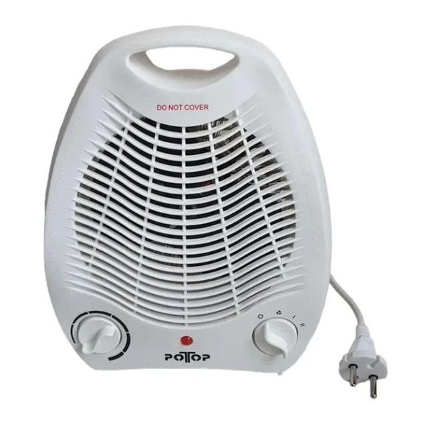 Портативный тепловентилятор – дуйчик, 2000 Вт PoTop LQ-501 ∙ Электрический бытовой обогреватель