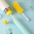 Электрическая беспроводная щетка – ершик Cup Cleaning Brush с насадками для уборки и мытья посуды · USB зарядка