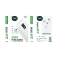 Внешний аккумулятор TX23 Power Bank 20000 mAh Портативное зарядное устройство Повербанк