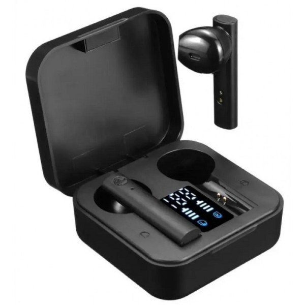 Наушники TWS MiPods PRO+LCD MI ∙ Беспроводная Bluetooth гарнитура ∙ Черный / белый цвет