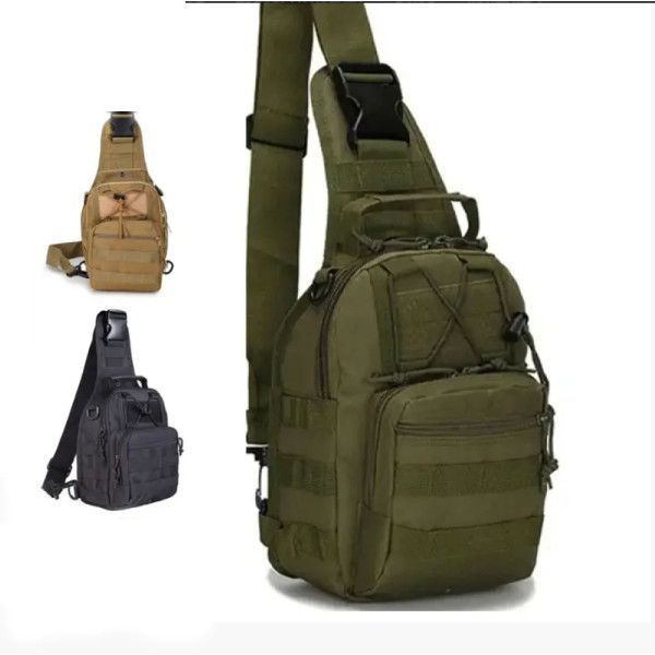 Мужская тактическая сумка через плечо, 6 л