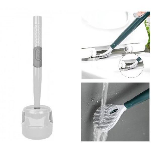 Настенный силиконовый ершик Nordic Wind Щетка – ерш для унитаза с гибкой лопаткой