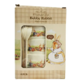 Детский набор посуды Bobby Rabbit, 4 тарелки с ложечками