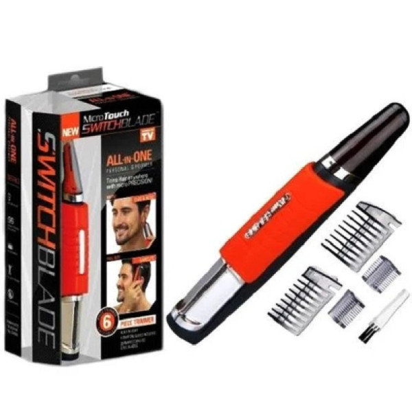 Многофункциональный триммер Micro Touch Switchblade X-TRIM с насадками для бороды, бровей, носа, ушей