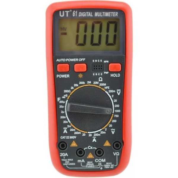 Профессиональный цифровой мультиметр – тестер Digital UT61