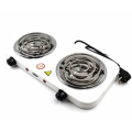 Электрическая двухконфорочная плита JX-2020B ∙ Настольная спиральная электроплита, 2*1000 Вт