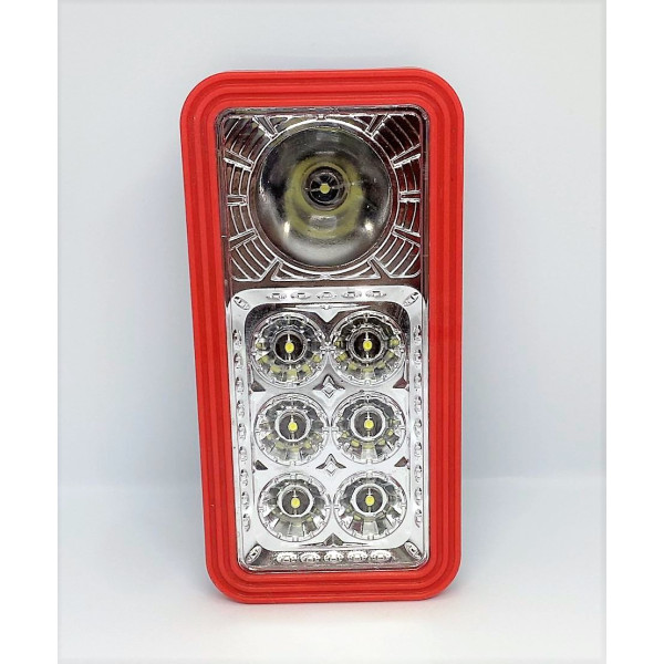 Аварийная светодиодная лампа YJ-8682 Аккумуляторный фонарь 32+7 LED