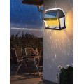 Уличный фонарь на солнечной батарее с датчиком движения HW 999-3W Solar Interaction Wall Lamp · Настенный наружный светильник · 3 режима освещения