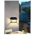 Уличный фонарь на солнечной батарее с датчиком движения HW 999-3W Solar Interaction Wall Lamp · Настенный наружный светильник · 3 режима освещения